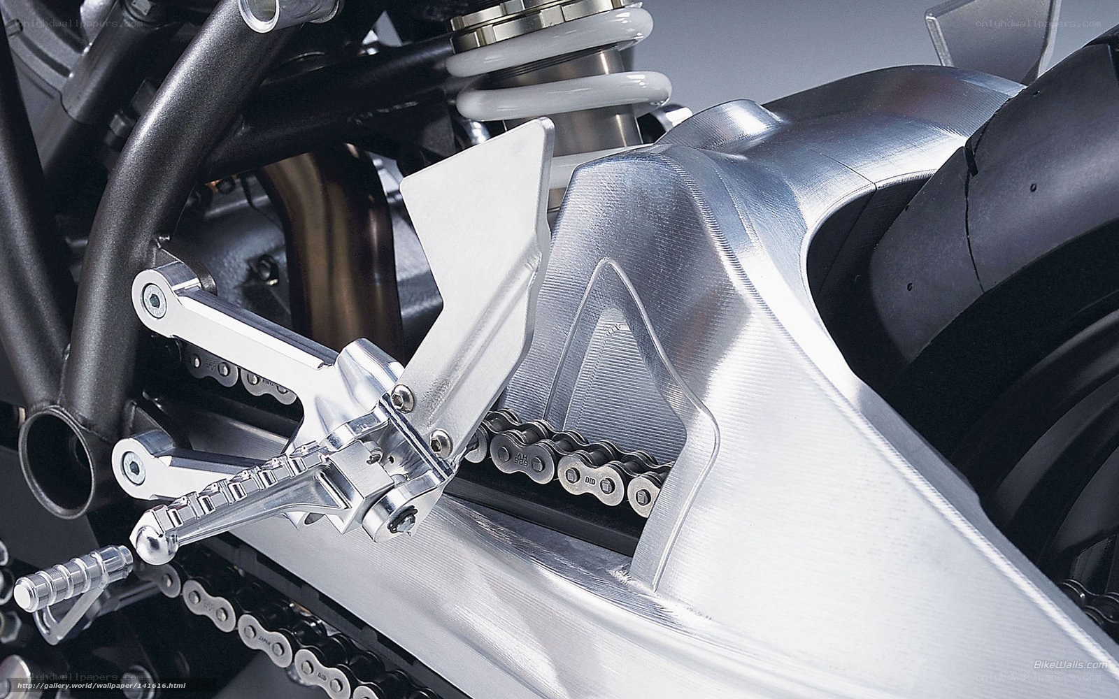 motorcycle rear suspension details