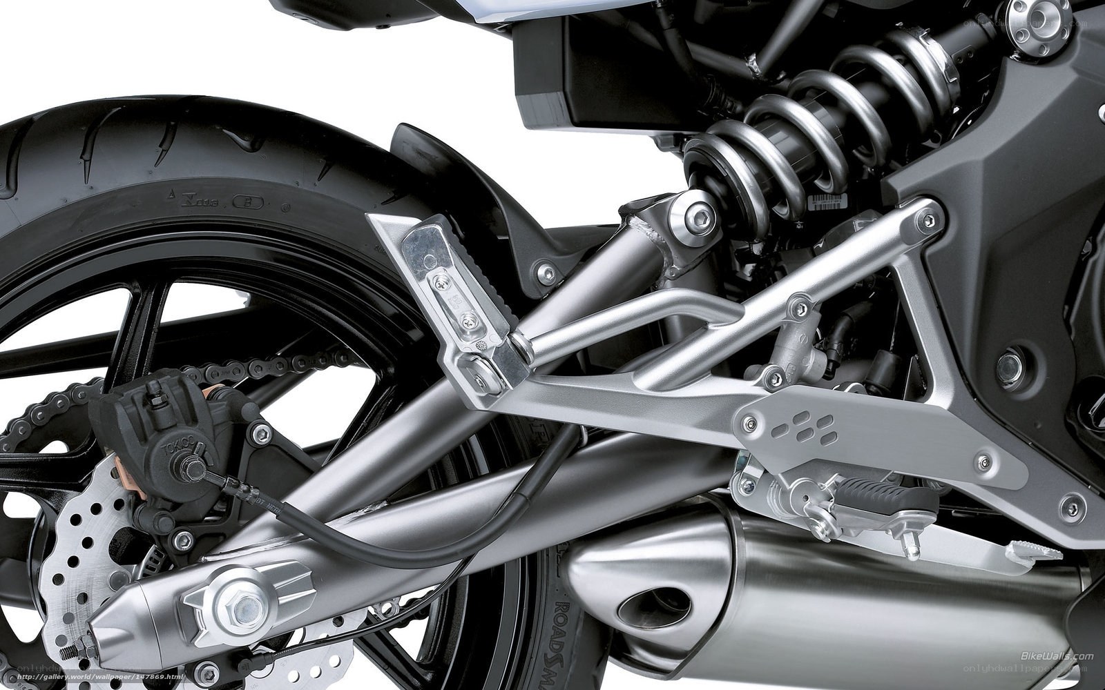 motorcycle rear suspension details