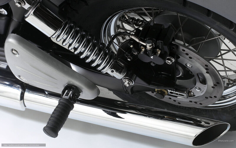 motorcycle rear suspension details