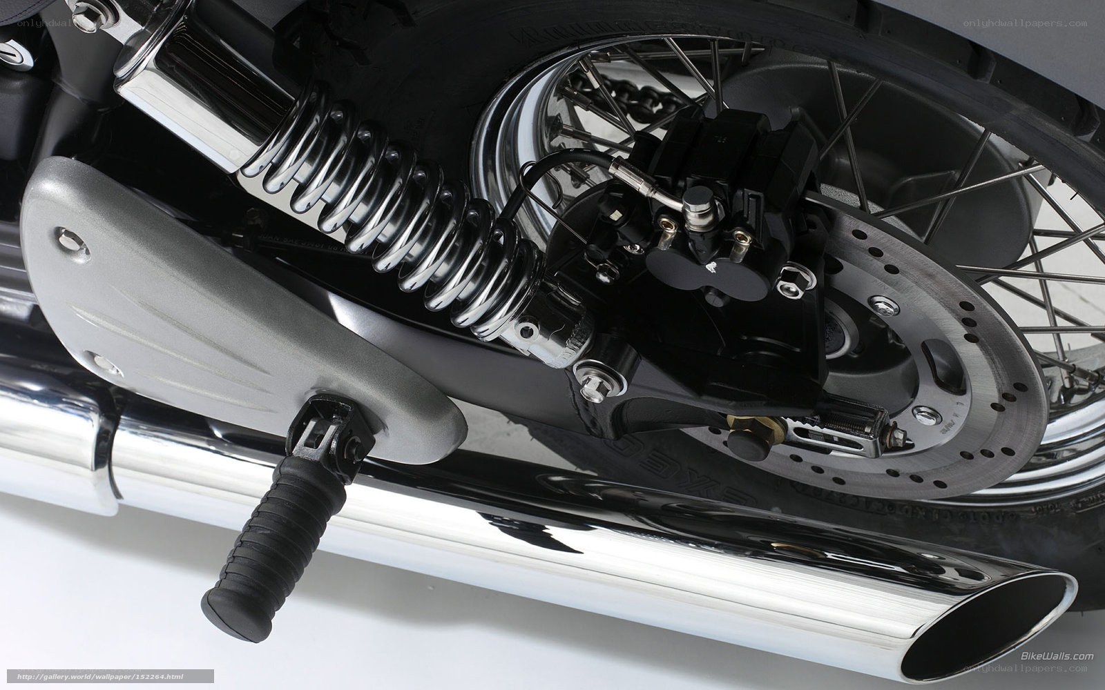 motorcycle rear suspension details