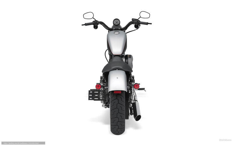 Motorcycle Rear View — White, Neutral, Photograph