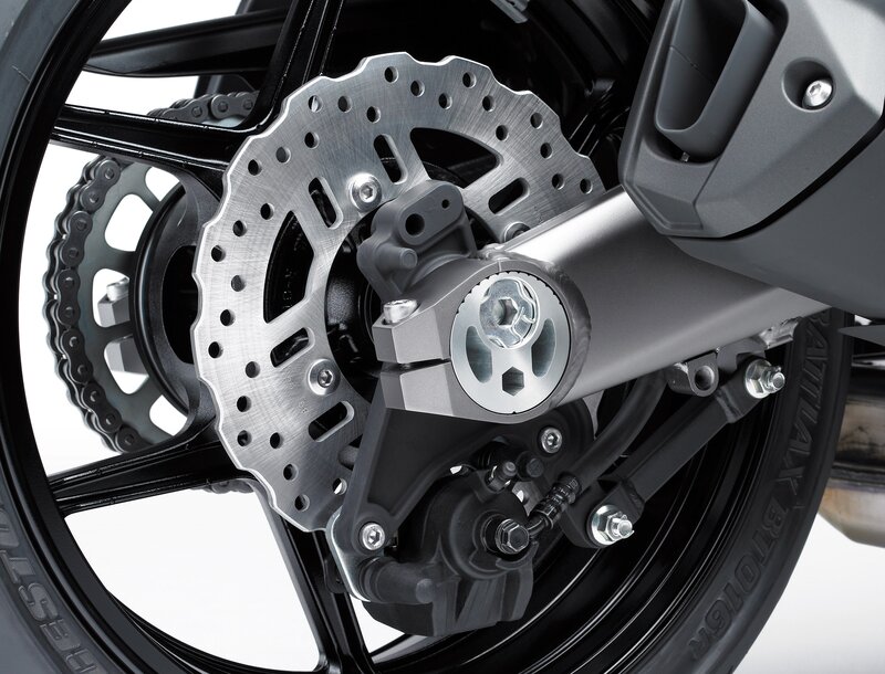motorcycle rear wheel assembly