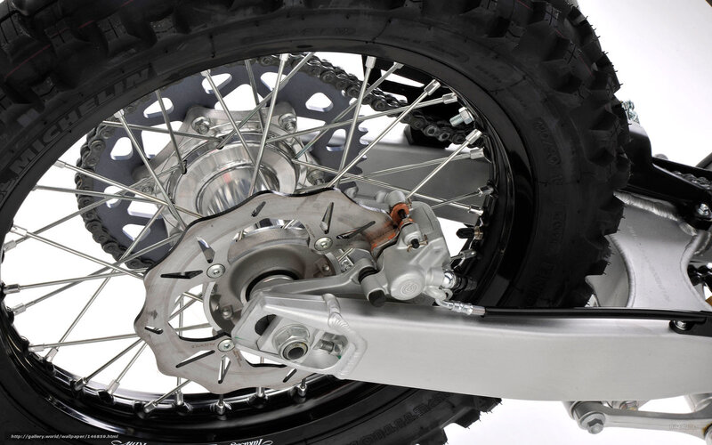 motorcycle rear wheel assembly
