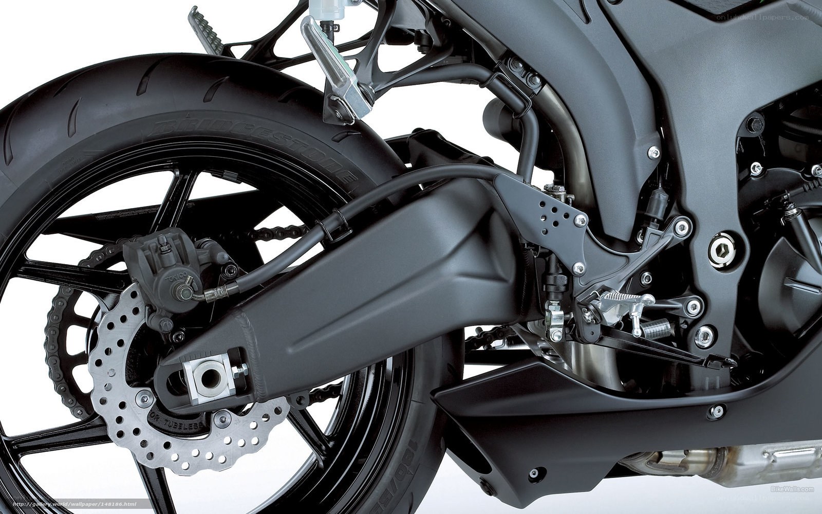 motorcycle rear wheel assembly