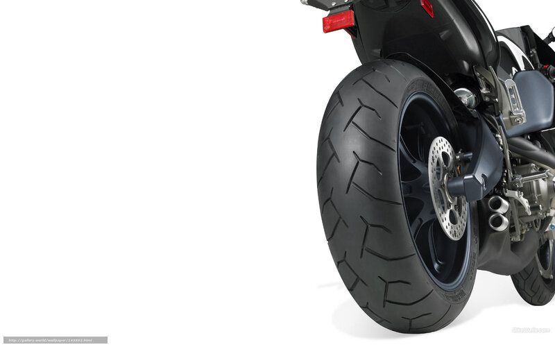 Motorcycle Rear Wheel — Black, Neutral, Photograph, Brake Disc