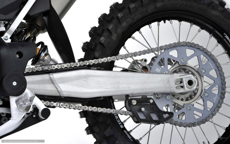 Motorcycle Rear Wheel — Black, Neutral