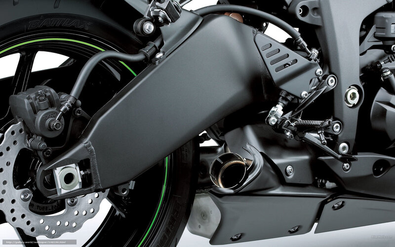 Motorcycle Rear Wheel — Black, Technical, Photograph, Brake