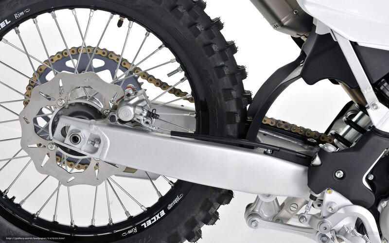 Motorcycle Rear Wheel — Silver, Neutral, Photograph, Chain