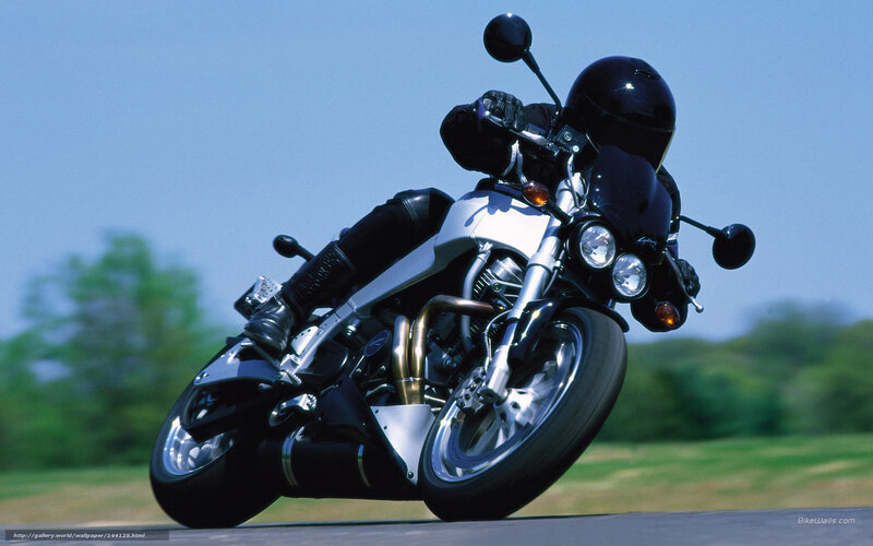 motorcycle rider in motion