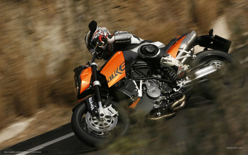 motorcycle rider in motion