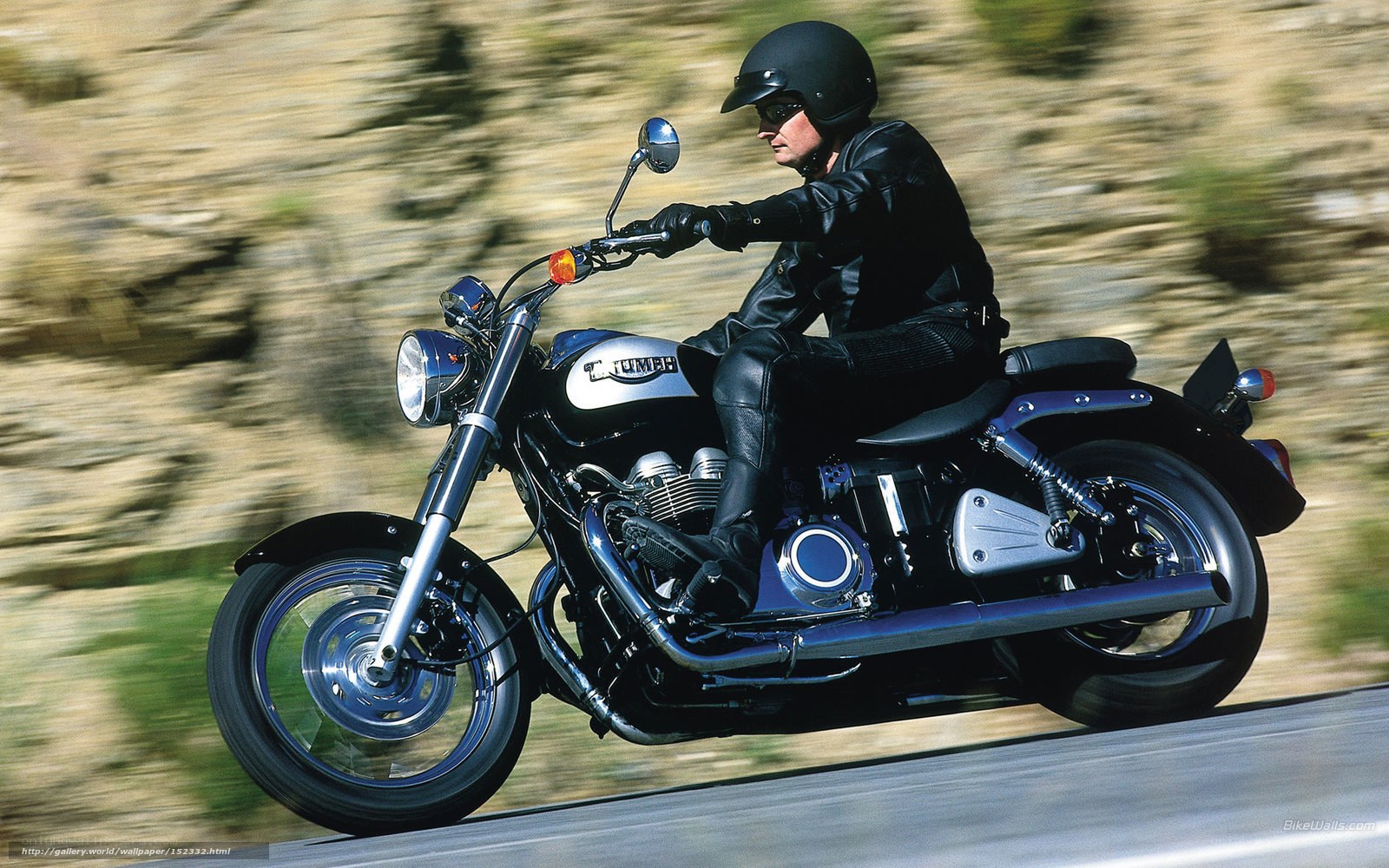 motorcycle rider in motion