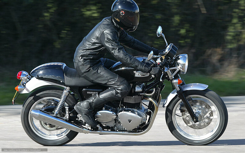 motorcycle rider in motion