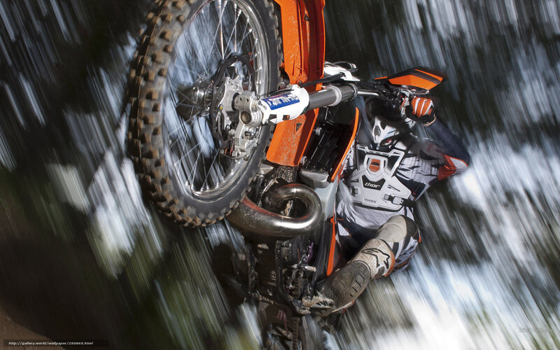Motorcycle Rider in Motion — Orange, Dynamic
