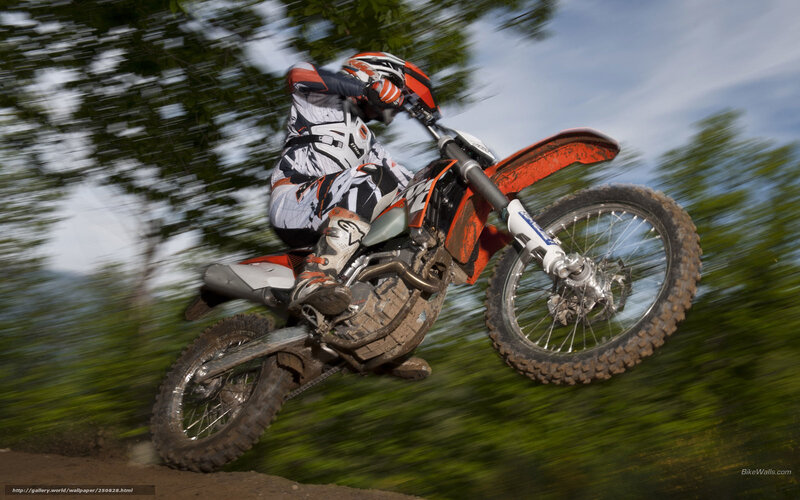 Motorcycle Rider in Motion — Orange