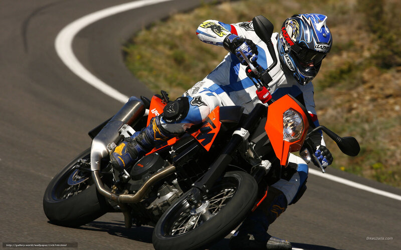 motorcycle rider on a curve