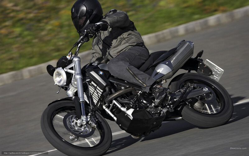 motorcycle rider on a road