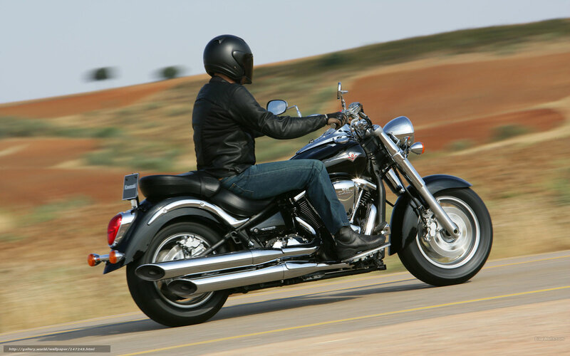 motorcycle rider on a road