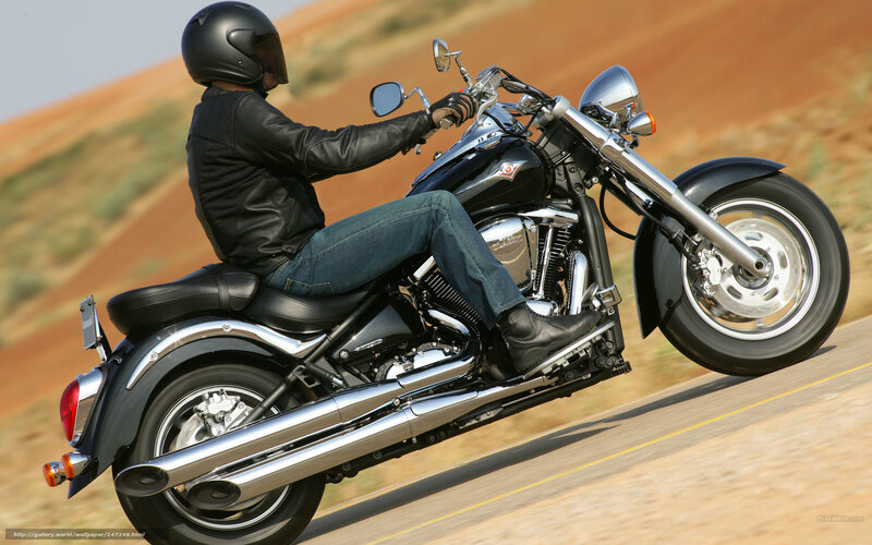motorcycle rider on a road