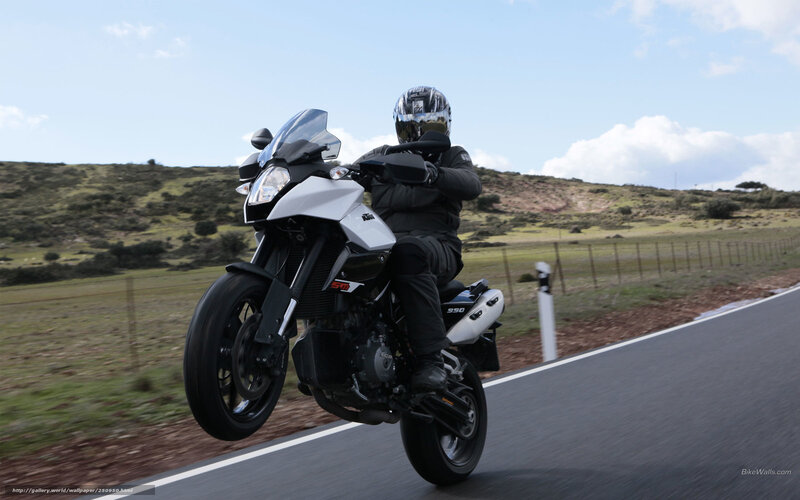 motorcycle rider on a road