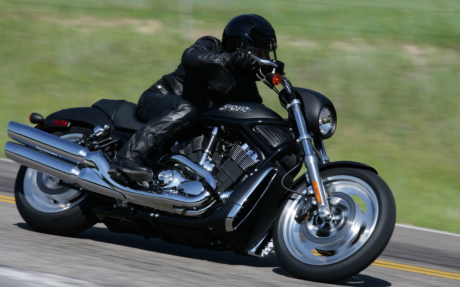 motorcycle rider on a track