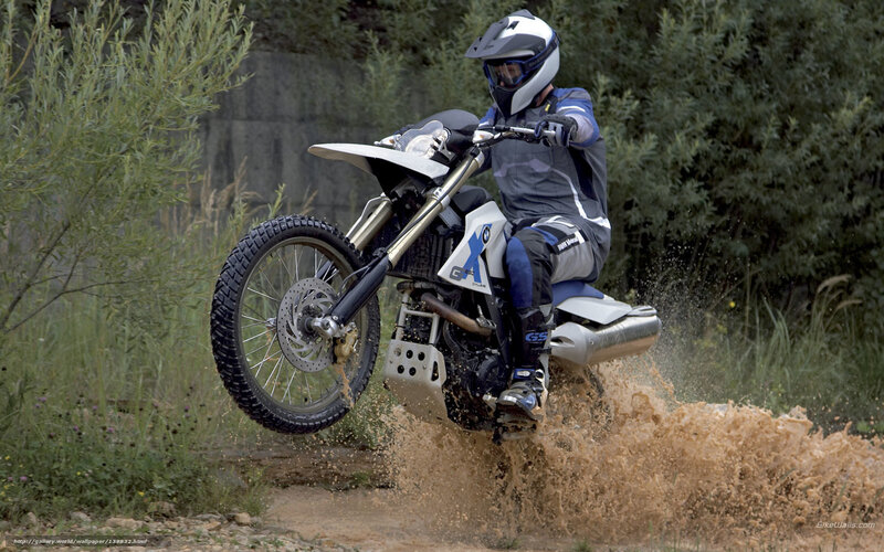 motorcycle rider on dirt bike