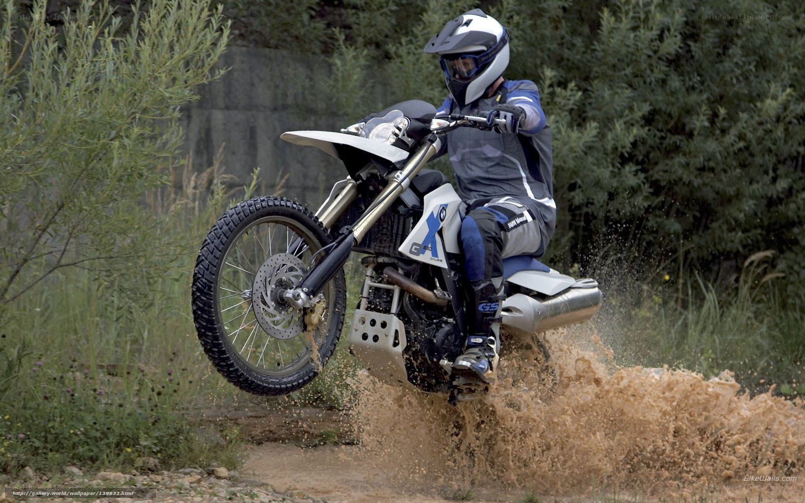 motorcycle rider on dirt bike