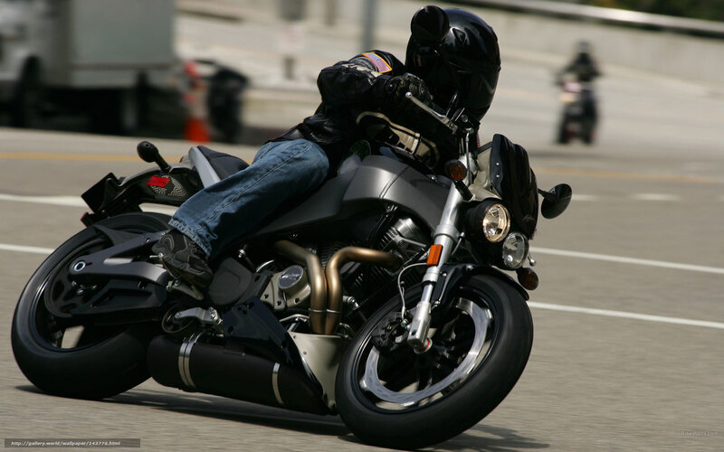 motorcycle rider on highway