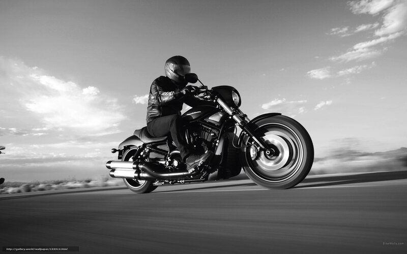 motorcycle rider on open road