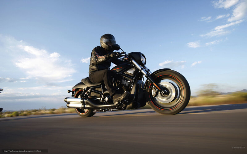 motorcycle rider on open road