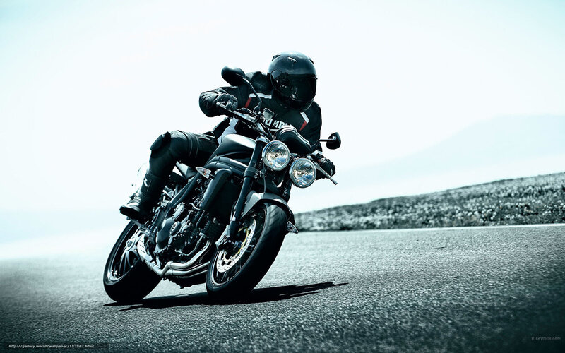 motorcycle rider on road