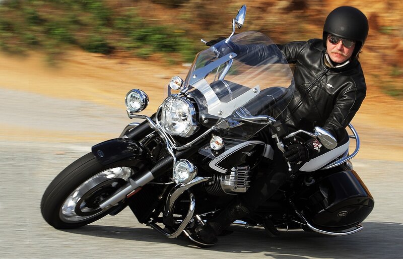 motorcycle rider on road