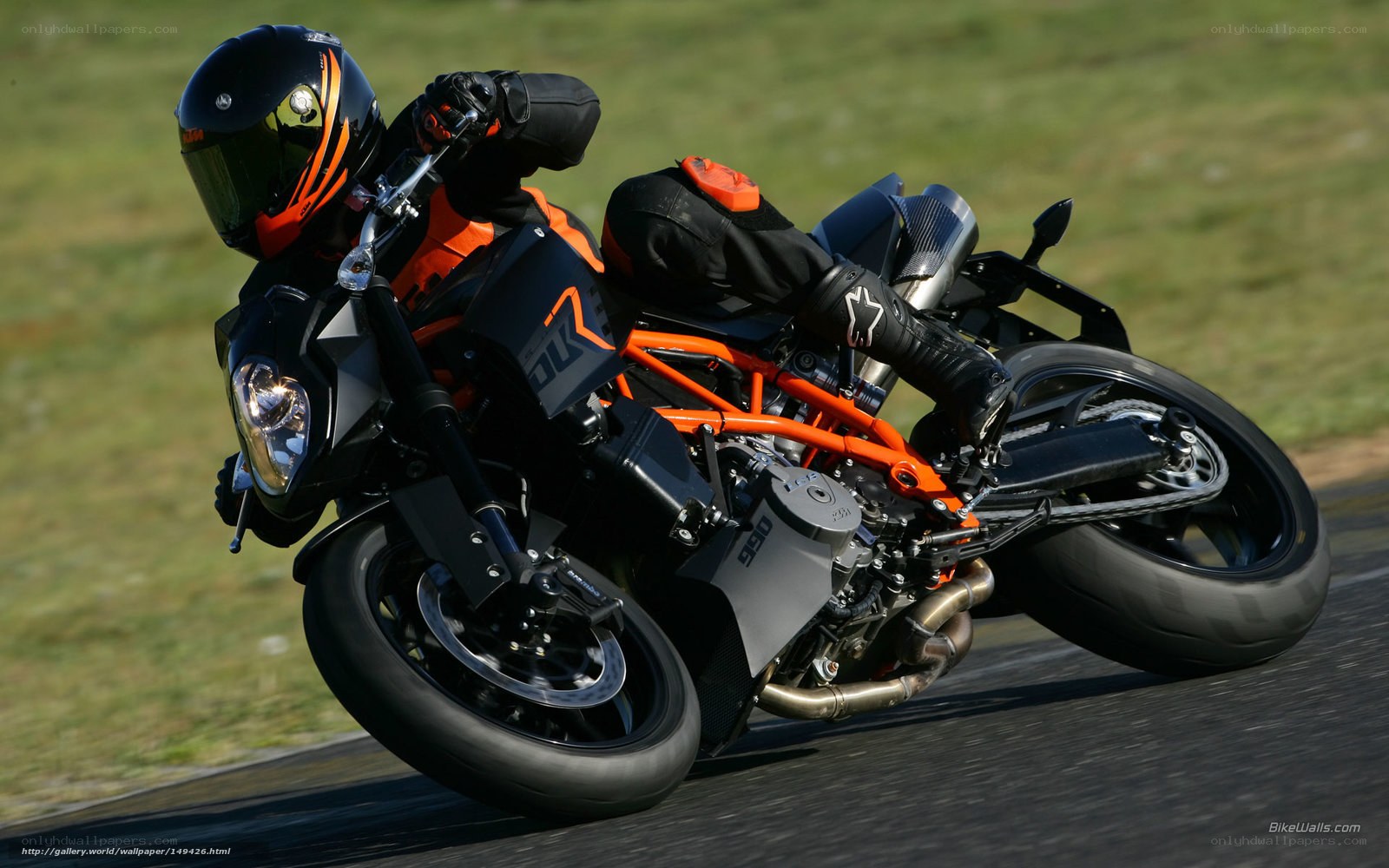 motorcycle rider on track
