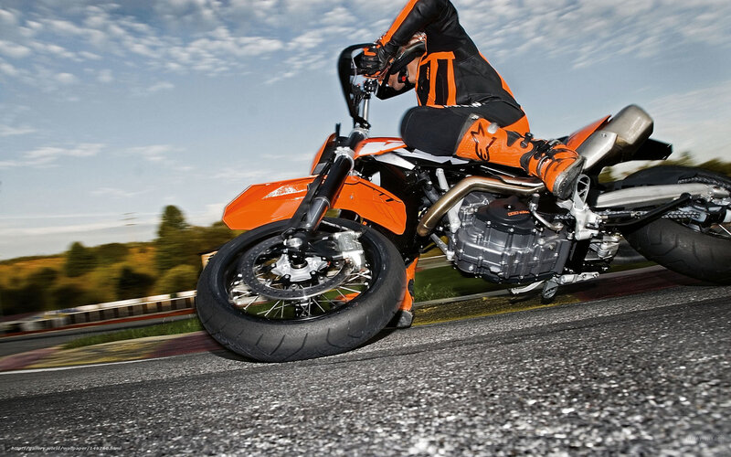 motorcycle rider on track