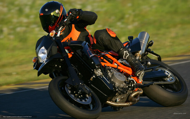 Motorcycle Rider on Track — Black, Dynamic, Afternoon, Photograph, Road