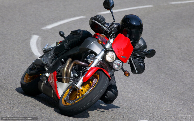 Motorcycle Rider on Track — Black, Dynamic, Afternoon