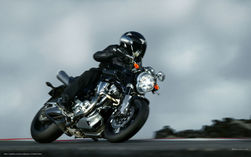 Motorcycle Rider on Track — Gray, Dynamic