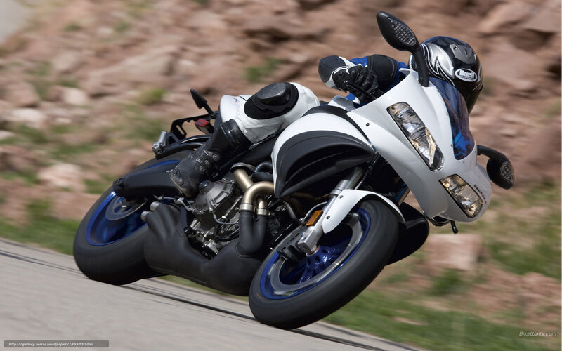 Motorcycle Rider on Track — White, Dynamic, Afternoon