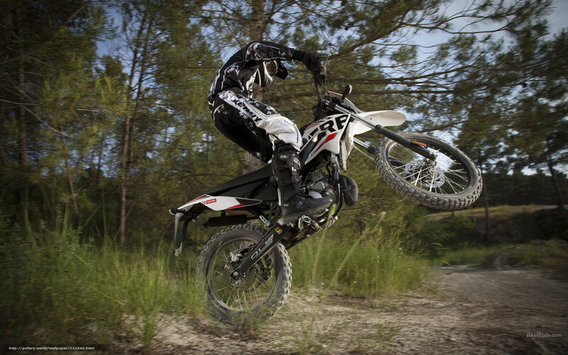 motorcycle rider performing stunt