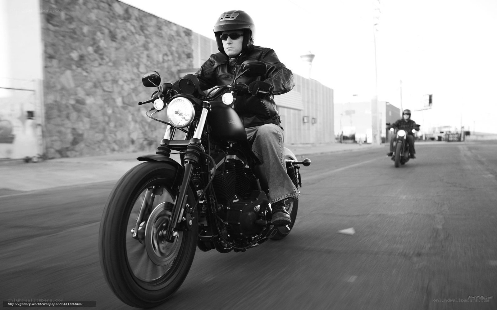 Motorcycle riders on the road
