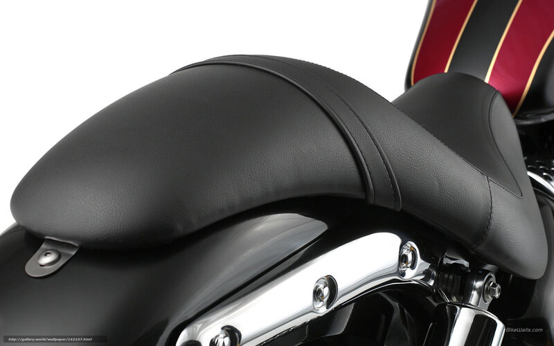 Motorcycle Seat and Exhaust — Black