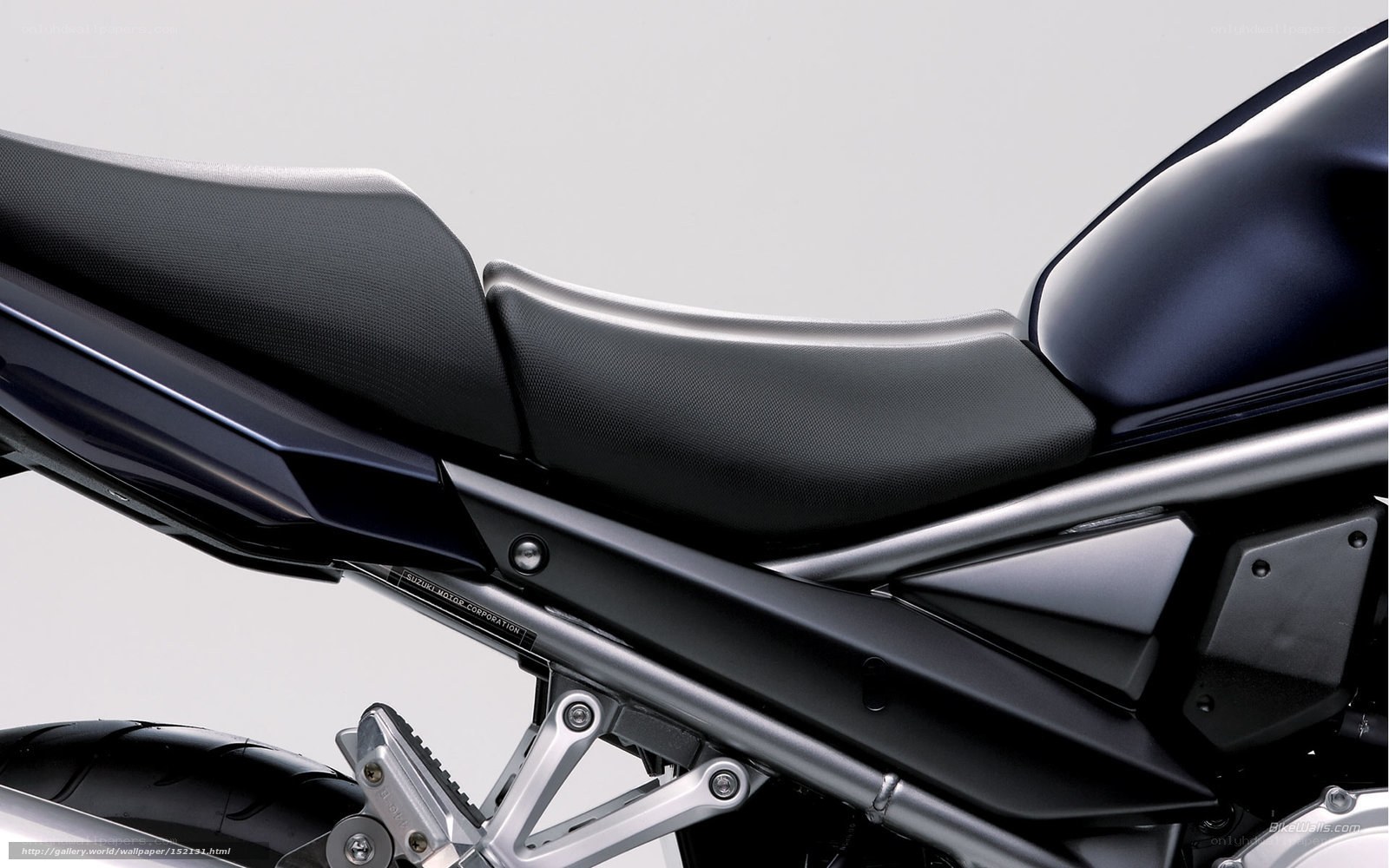 motorcycle seat and frame