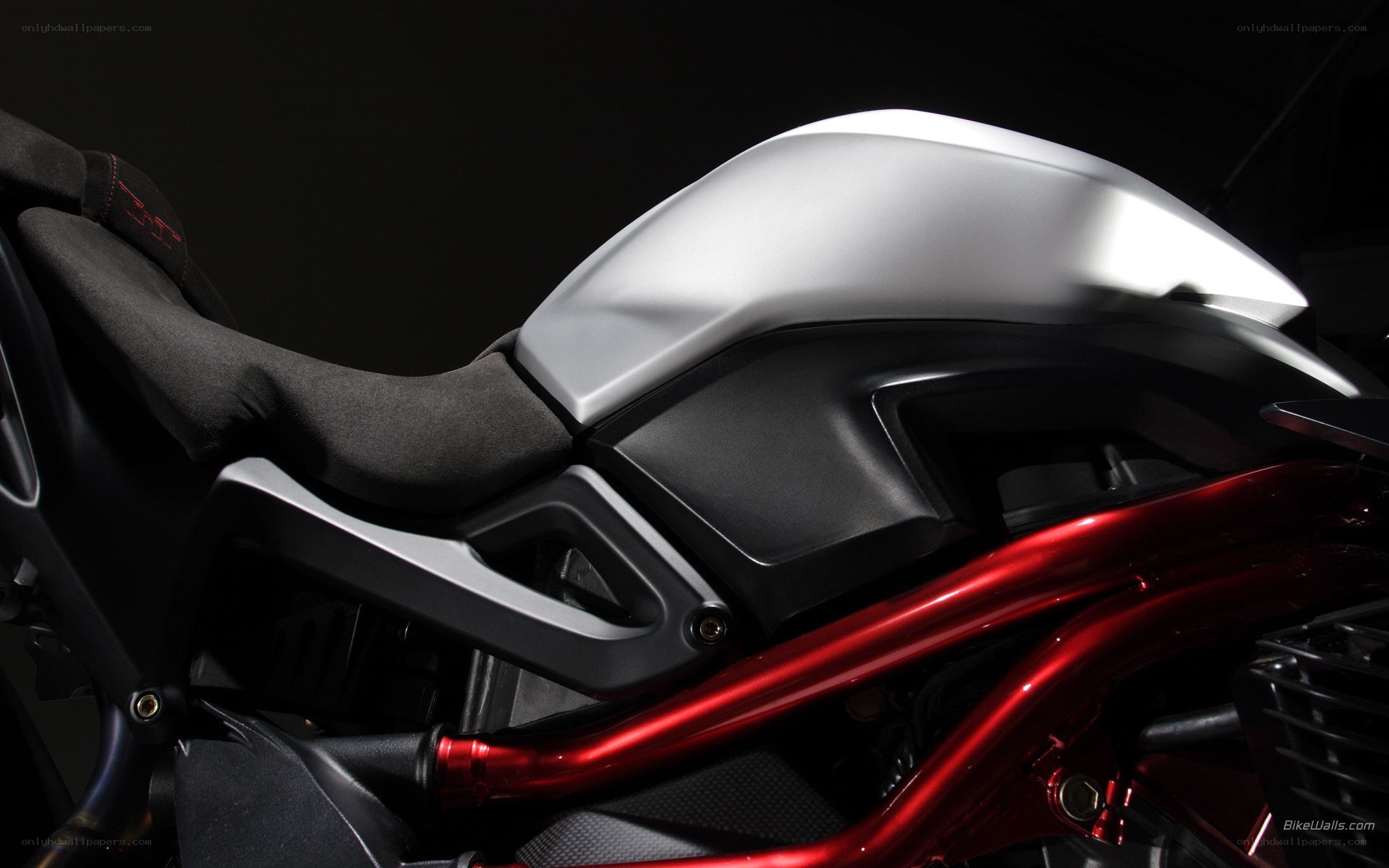 motorcycle seat and frame
