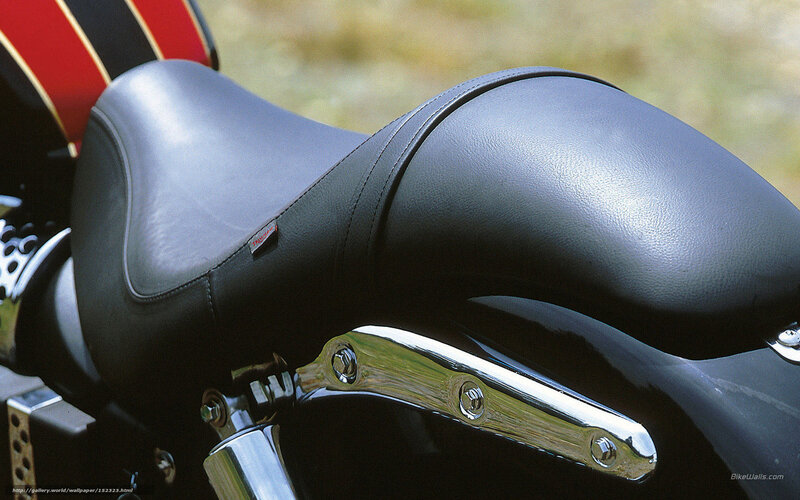 motorcycle seat close-up