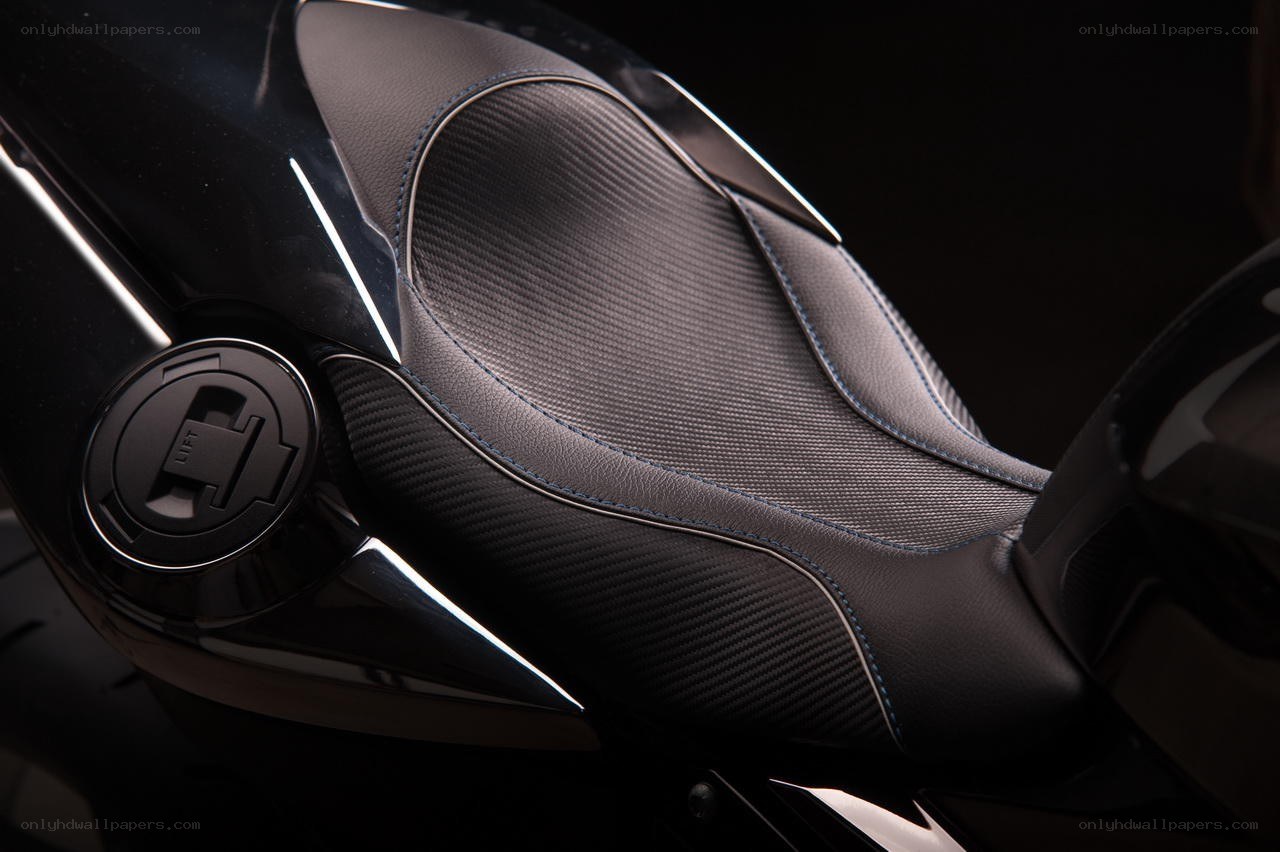 motorcycle seat detail