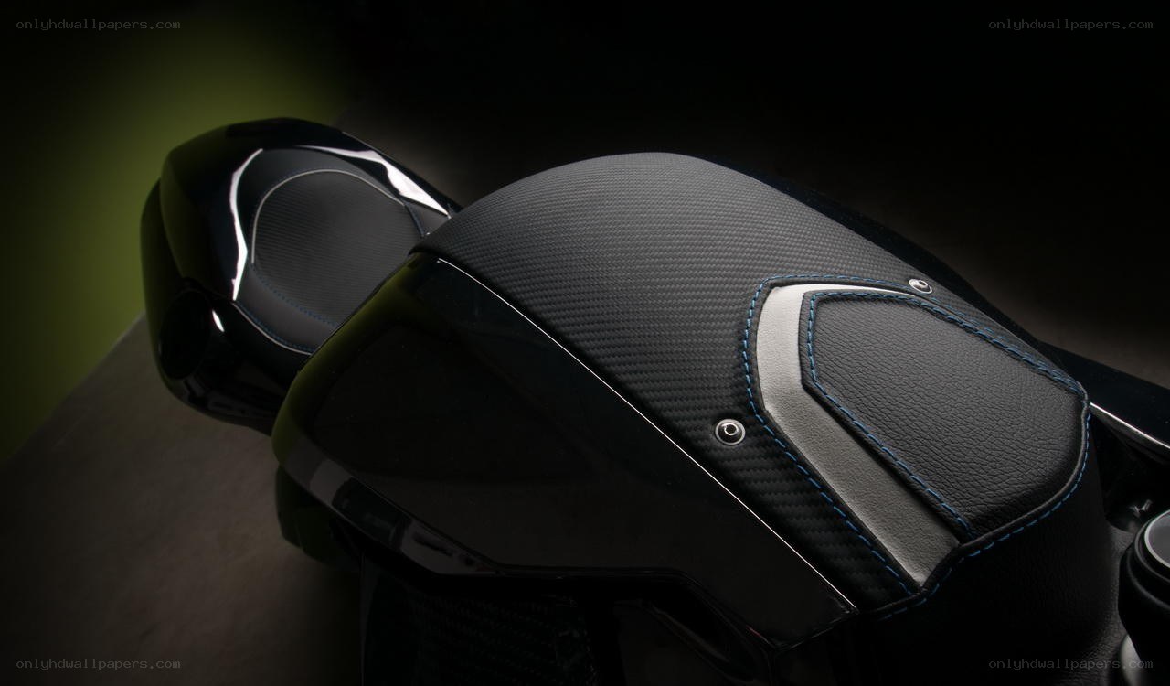 motorcycle seat detail