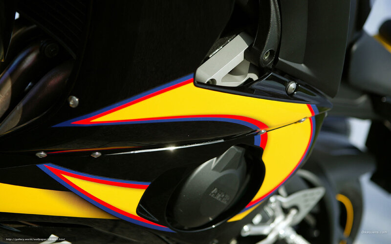 motorcycle side panel detail