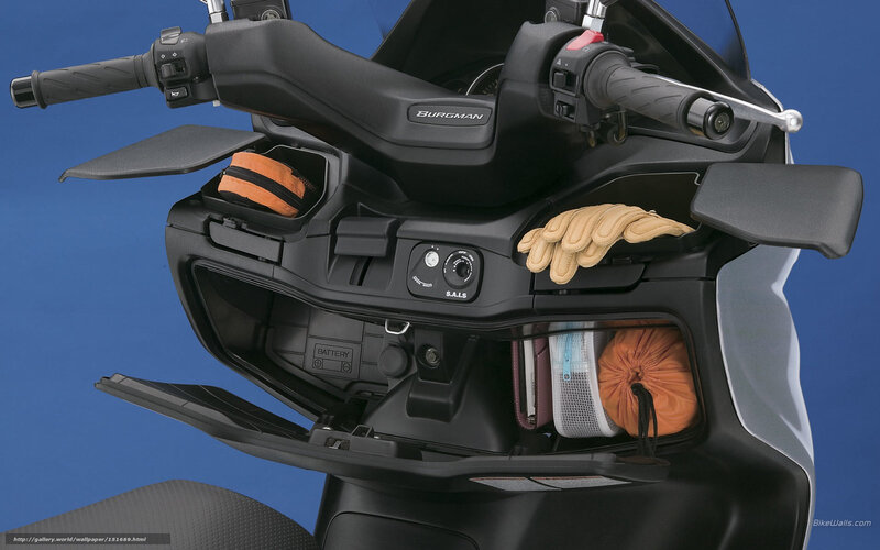Motorcycle Storage Compartment — Black