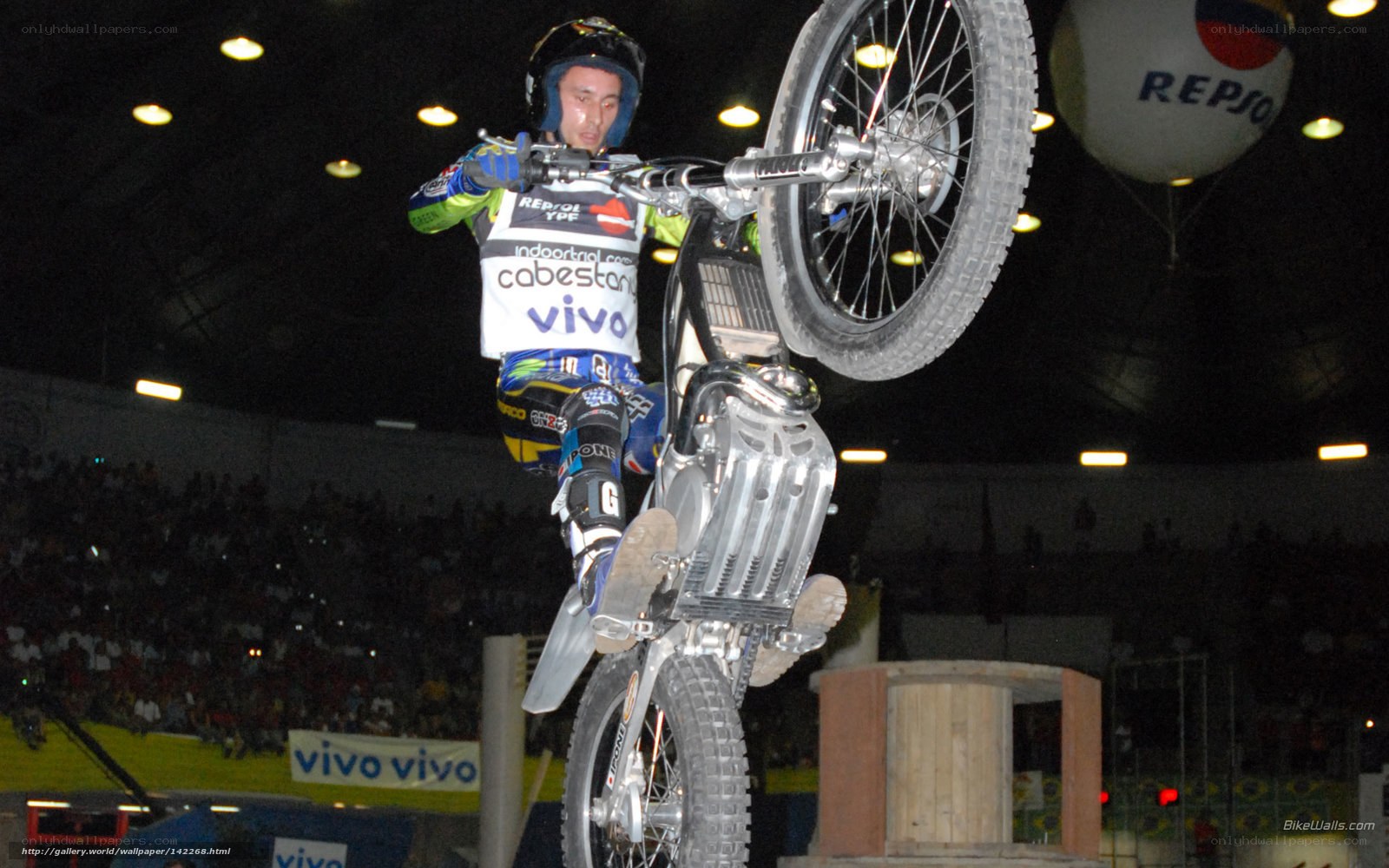 motorcycle stunt performance