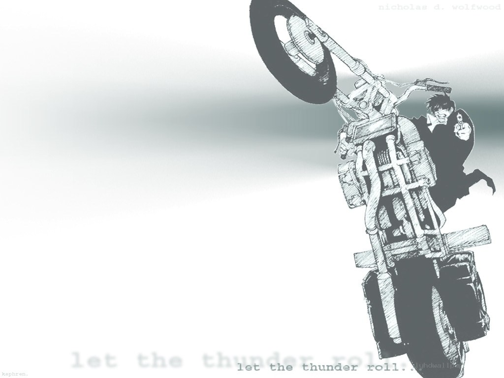 motorcycle stunt with gun
