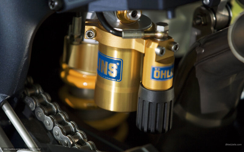 Motorcycle Suspension Components — Gold
